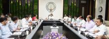 Hon'ble CM review meeting